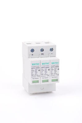GDT 1000V টাইপ 2 DC সার্জ প্রোটেকশন ডিভাইস 35 মিমি সোলার এসপিডি পিভি