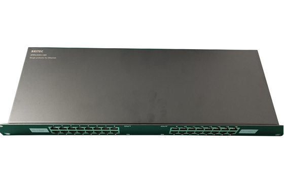 BRRJ45H-16R সংকেত টেলিযোগাযোগ সার্‍জ আরেস্টার ১০০০এম র‍্যাক মাউন্ট ইথারনেট সার্‍জ সুরক্ষা