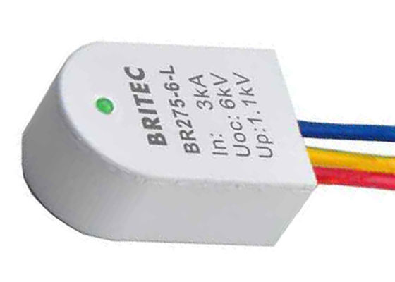 তৃতীয় শ্রেণি 275V 230V 3kA নেতৃত্বাধীন স্ট্রিট ল্যাম্পগুলির জন্য এলইডি সার্জ প্রোটেকশন ডিভাইস এসপিডি