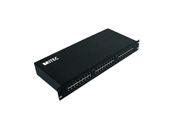 24 পোর্ট আরজে 45 সার্জ প্রটেক্টর, পিওই সমর্থন সহ নেটওয়ার্ক বাজ সুরক্ষা ডিভাইস