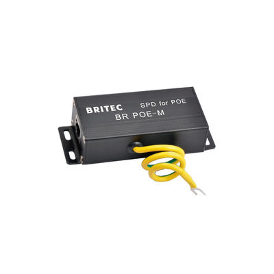 BR-POE-M RJ45 POE ইথারনেট ডেটা সার্জ প্রোটেকশন ডিভাইস POE লাইটনিং প্রোটেক্টর নেটওয়ার্ক POE পাওয়ার RJ45 সার্জ প্রোটেকশন NET 6 POE সার্জ প্রোটেক্টর