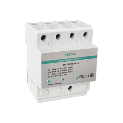 BR-25GRS SPD সার্জ প্রোটেক্টিভ ডিভাইস 3+1 টাইপ 1 সার্জ ডাইভারটার মডিউল