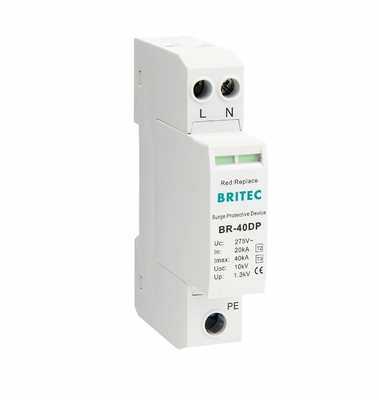 BR-275 40DP 4 275v রেট ভোল্টেজ ওভারজার্জ প্রতিরক্ষামূলক ডিভাইস টাইপ 3 Spd