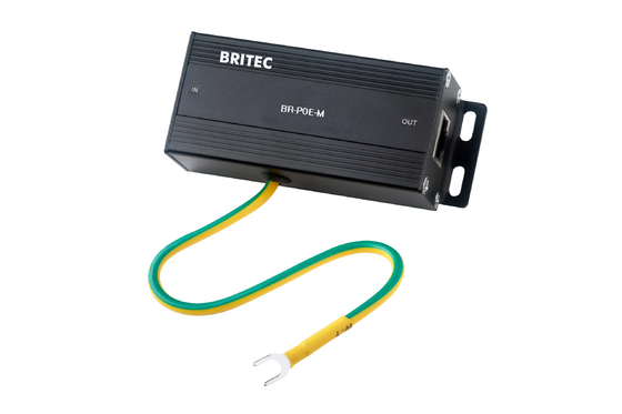 BR-POE-P ইথারনেট সংযোগ RJ45 সার্জ সুরক্ষা পো ইথারনেট সার্জ সুরক্ষা বজ্রপাত নেটওয়ার্ক