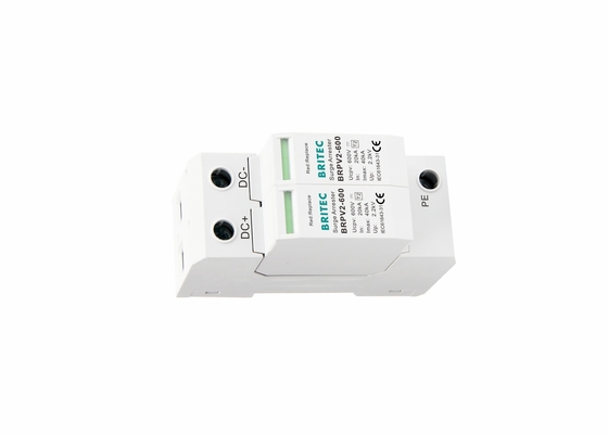 600V SPD PV সার্জ অ্যারেস্টার সার্জ প্রোটেকশন ডিভাইস ওভার বর্তমান সুরক্ষা 2P