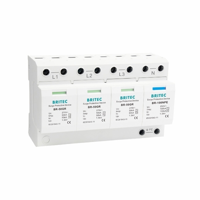 BR-50GR 3P+1 Surge Protective Device Class 1 বজ্রপাত প্রতিরক্ষাকারী SPD spd 50ka