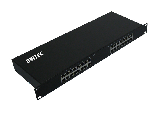 BRRJ45L-16R 1000Mbps/100Mbps RJ45 Surge Protection নেটওয়ার্ক র্যাক মাউন্ট ইথারনেট সার্জ সুরক্ষা ইথারনেট বজ্রপাত সুরক্ষা