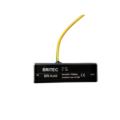 RJ45 এসপিডি ইথারনেট ডেটা সার্জ সুরক্ষা ডিভাইস ডিন রেল টাইপ সার্জ আরাস্টার বজ্রপাত নেটওয়ার্ক