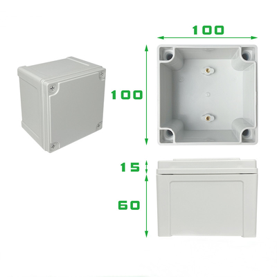 TY-8013085 Ip66 বৈদ্যুতিক সংযোগ বাক্স জলরোধী ABS প্লাস্টিকের ঘের সুইচ বক্স