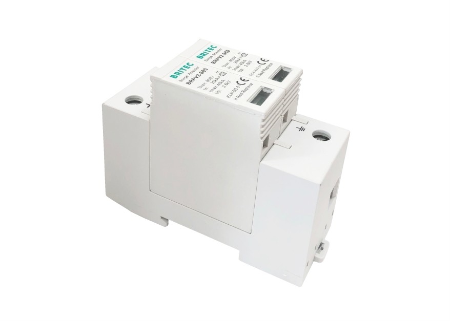 PV ইনস্টলেশন ক্লাস II এর জন্য 600VDC 8/20μS সোলার ডিসি পাওয়ার সার্জ প্রোটেকশন ডিভাইস