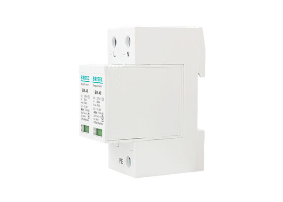 বিদ্যুৎ অভিভাবক ক্লাস II ইমক্স 40kA 2P 20-40kA ডিআইএন রেল সার্জ সুরক্ষা ভোল্টেজ এসপিডি উপর