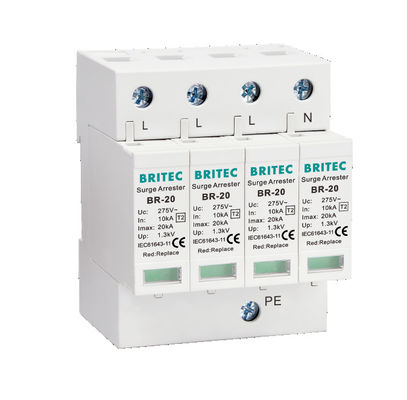 BR-20 3P+1 20kA ওভারজেট প্রোটেকশন ডিভাইস Spd গ্রাউন্ডিং ওভারজেট প্রোটেকশন বজ্রপাত গ্রেপ্তার বজ্রপাত সুরক্ষা তিন ফেজ পাওয়ার ওভারজেট সুরক্ষা SPD প্রস্তুতকারক Spd ওভারজেট সুরক্ষা ডিভাইস