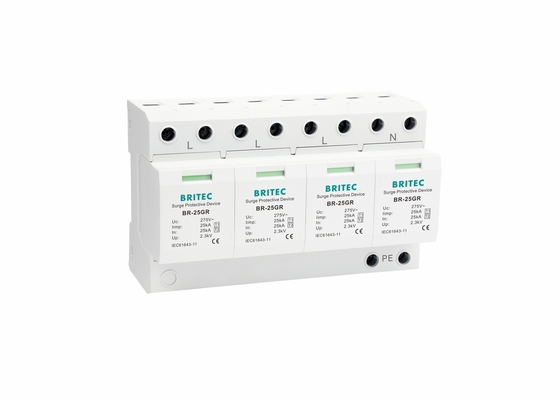 বাড়ির জন্য এসপিডি সার্জ প্রোটেকশন ডিভাইস BR-25GR সিরিজ লো ভোল্টেজ সার্জ প্রোটেক্টর