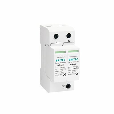 BR-40 1000 3P টাইপ 2 সার্জ প্রটেক্টর 690V/1000V 3 ফেজ বায়ু শক্তি সার্জ সুরক্ষা ডিভাইস এসপিডি উচ্চ ভোল্টেজ এসি সার্জ প্রটেক্টর