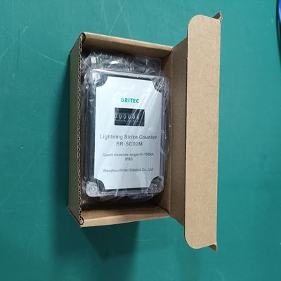 BR-SC02M Count Surge Strikes Lightning Strike Counter 0~999,999 ইভেন্ট লাইটিং স্ট্রাইক কাউন্টার ডিভাইস বজ্রপাত সুরক্ষার জন্য