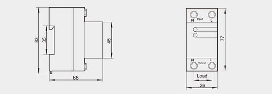 BROU-40 ওভারভোল্টেজ প্রটেক্টর অস্থায়ী ওভারভোল্টেজ