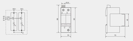 BR-40-24 T2 ডিসি সার্জ সুরক্ষা ডিভাইস 24v এসপিডি ডিভাইস পাওয়ার সার্জ ডিন রেল সার্জ সুরক্ষা বজ্রপাতকারী এসপিডি ফিল্টার