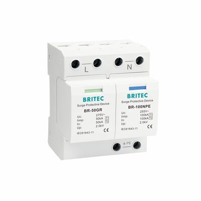 IEC 61643-11 কমপ্লায়েন্স সহ SPD পাওয়ার সার্জ প্রোটেকশন ডিভাইস