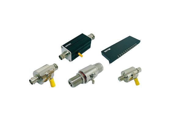 50 Ω হালকা স্মার্ট সার্জ অভিভাবক ওভারহেটিং সুরক্ষা কম খরচে BNC সকেট