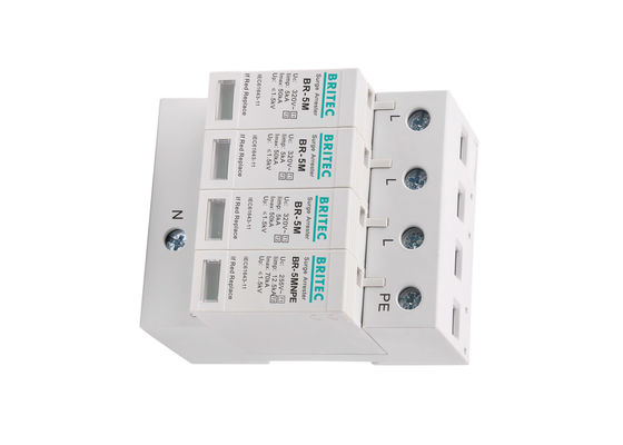 SPD টাইপ 1 এবং টাইপ 2 সার্জ প্রোটেকশন ক্লাস B+C 5kA 3+NPE 320V
