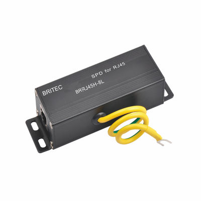 BR-POE-P ইথারনেট 48V RJ45 POE ইথারনেট দিন রেল নেটওয়ার্ক সার্ge প্রোটেক্টর POE ডেটা লাইটনিং প্রোটেক্টর