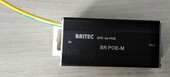 ইথারনেট PoE সার্জ প্রোটেক্টর টেলিকম RJ45 পাওয়ার ওভার লাইটনিং অ্যারেস্টার rj45